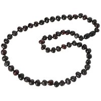 Baltic Amber Adult Necklace - Cherry